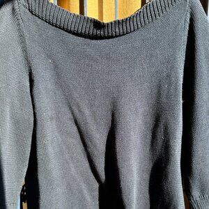 Lauren Ralph Lauren Green Label Navy Knit Sweater Women's Size L